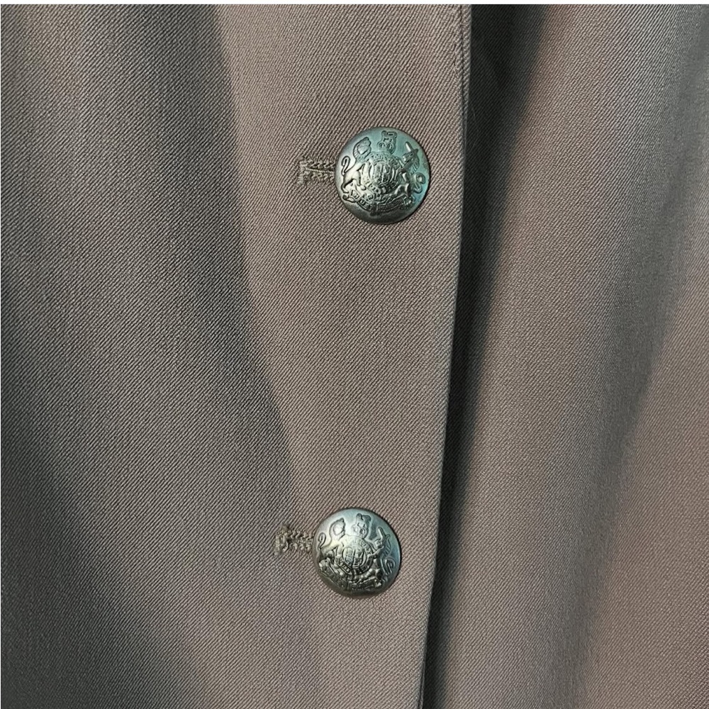 J. Crew Tan Blazer Gold Buttons - Picture 5 of 10